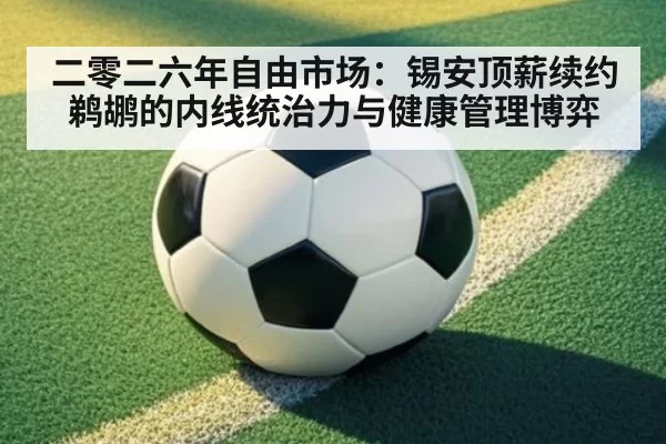 二零二六年自由市场：锡安顶薪续约鹈鹕的内线统治力与健康管理博弈